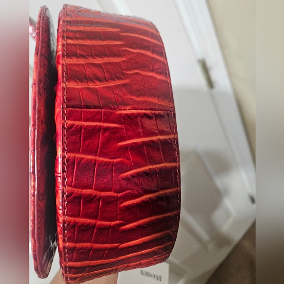 *NWT* Brahmin Briar Radiant Red Melbourne Crossbody Bag - Picture 6 of 11